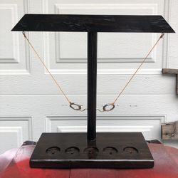 Hook and ring toss Game. 