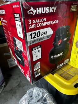 Husky 3gL air compressor