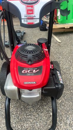 Simpson powered by Honda 3000psi Pressure Was