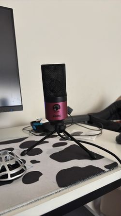 FIFINE USB Podcast Condenser Microphone Recording On Laptop, No Need Sound Card Interface and Phantom Power-K669
