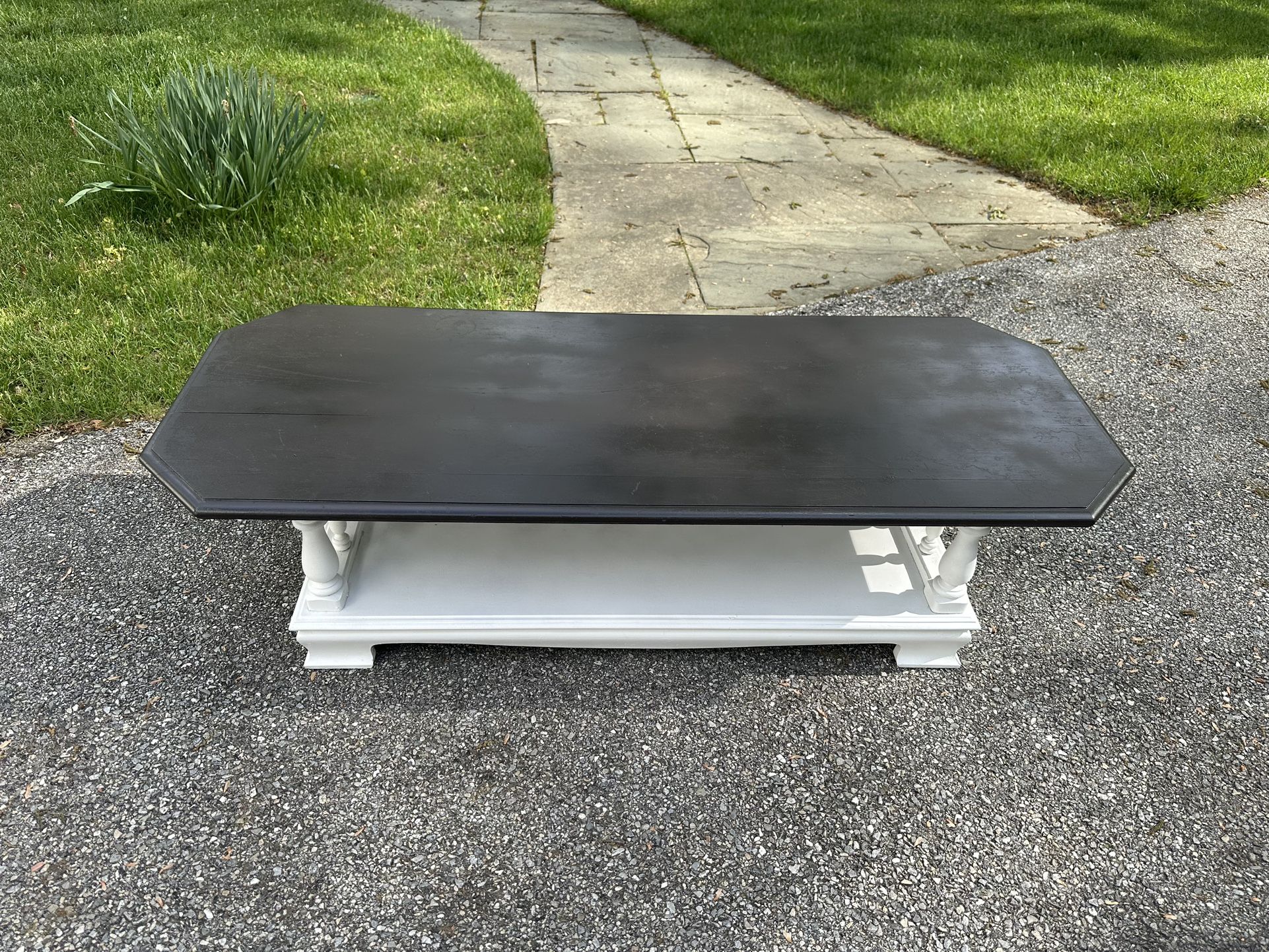 Ethan Allen Solid Wood, Extra Large Coffee Table
