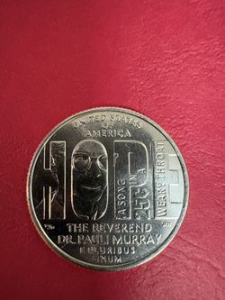 Rare US “HOPE” Quarter Mis- Print “D” Stamp - Very Rare