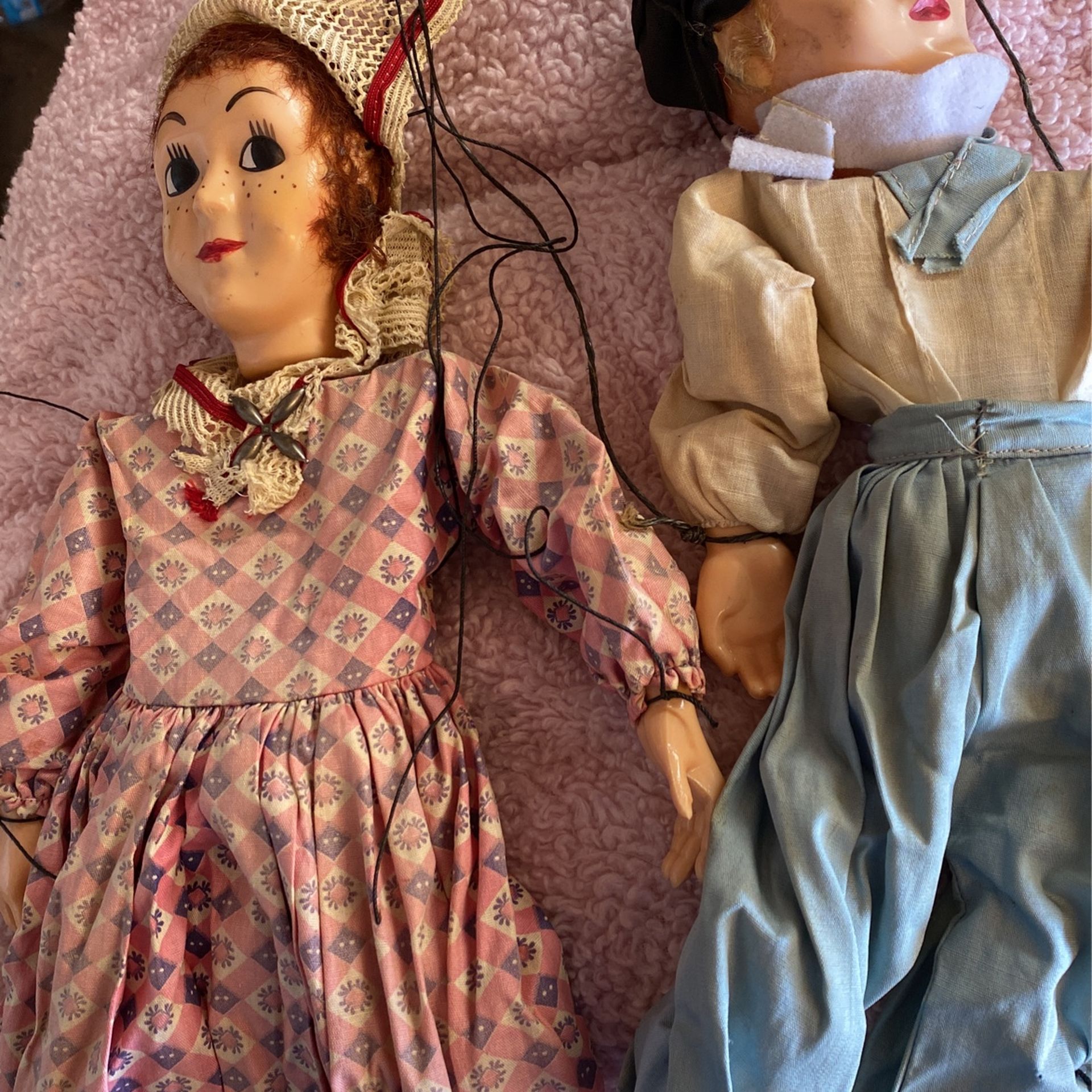 Antique Marionette Dolls