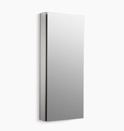 Kohler Catalan 15" W x 36-1/8" H Aluminum Single-Door Medicine Cabinet