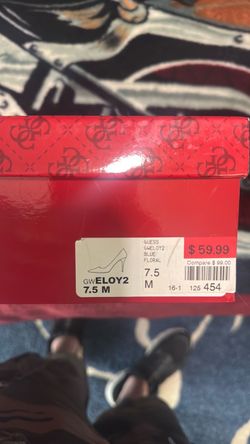 Guess 3” heal size 7.5