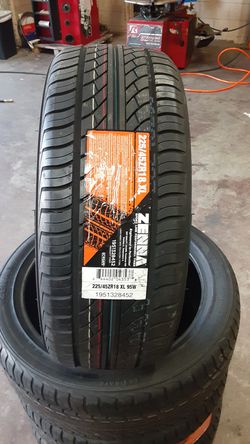 Set of new 4 tires 225/45r18