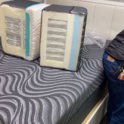 brand new copper infused memory foam hybrid mattress