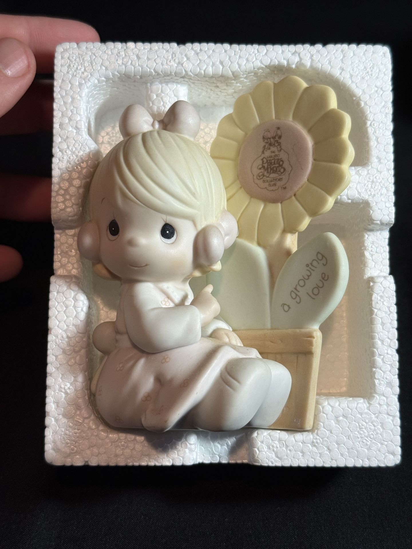 1988 Precious Moments 'A Growing Love' Figurine, Still New in Box