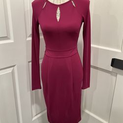 FRENCH CONNECTION 71AJA MONA CREPE JERSEY DRESS