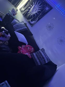 Black sectional