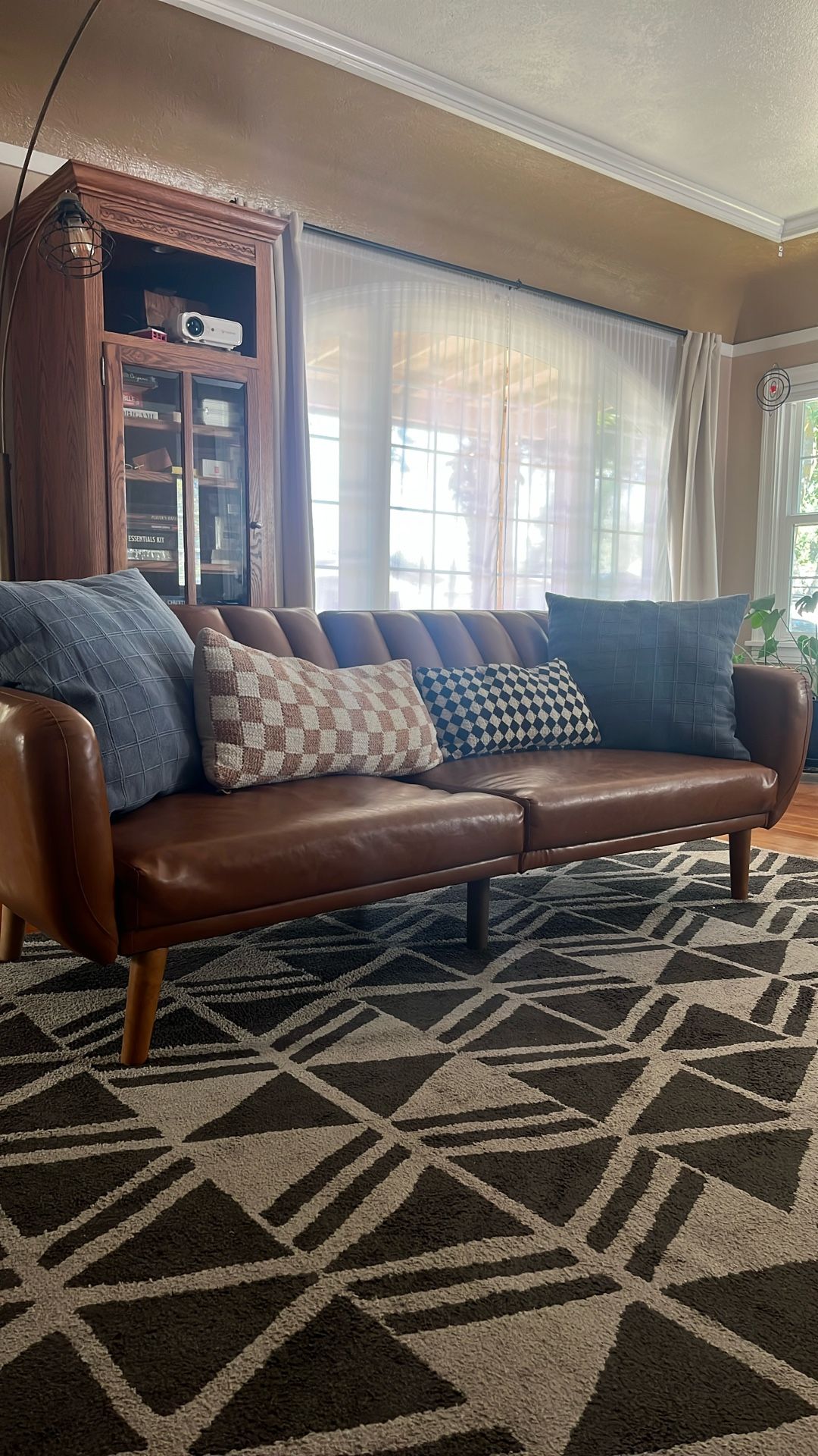 70s style futon