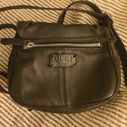 Authentic 'Lucky' Brand Leather Mini Crossbody Bag