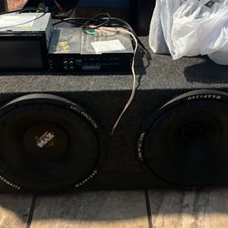 Primed 2 12’s speakers