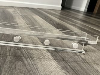 Acrylic Bookshelf Pottery barn