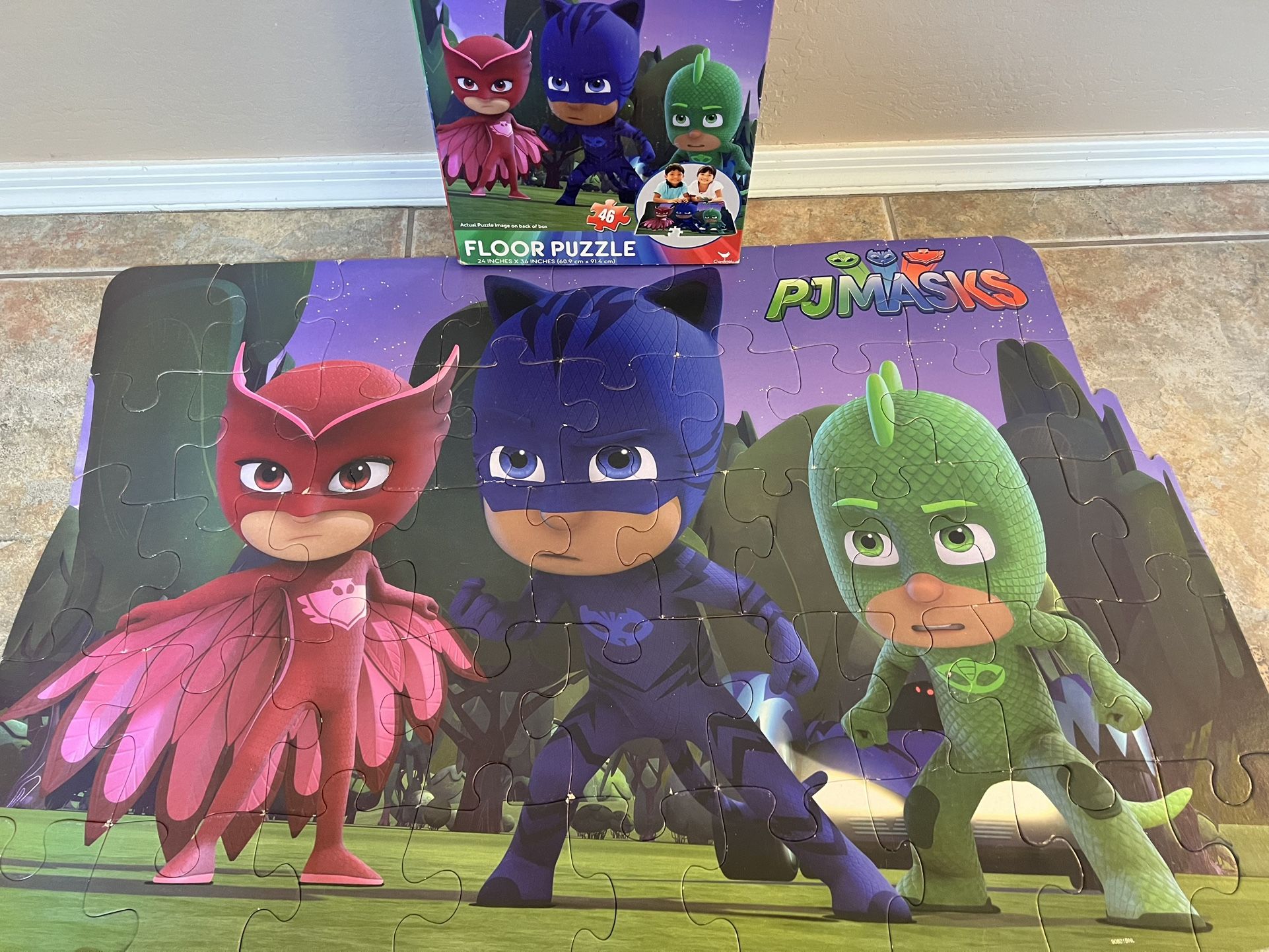 PJMasks Floor Puzzle