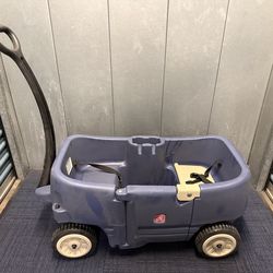 Step2 Wagon for Kids w/ Seats & Seatbelts – Pull Wagon Outdoor Toy