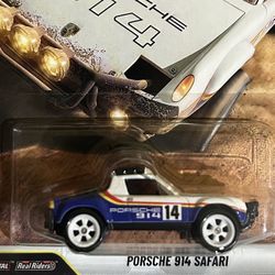 Hot Wheels Premium Thrill Climbers Porsche 914 Safari