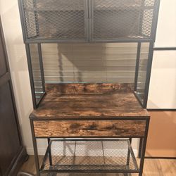 Free Standing Kitchen Shelf Cabinet 
