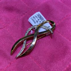 14KT Gold Diamond Pendant 