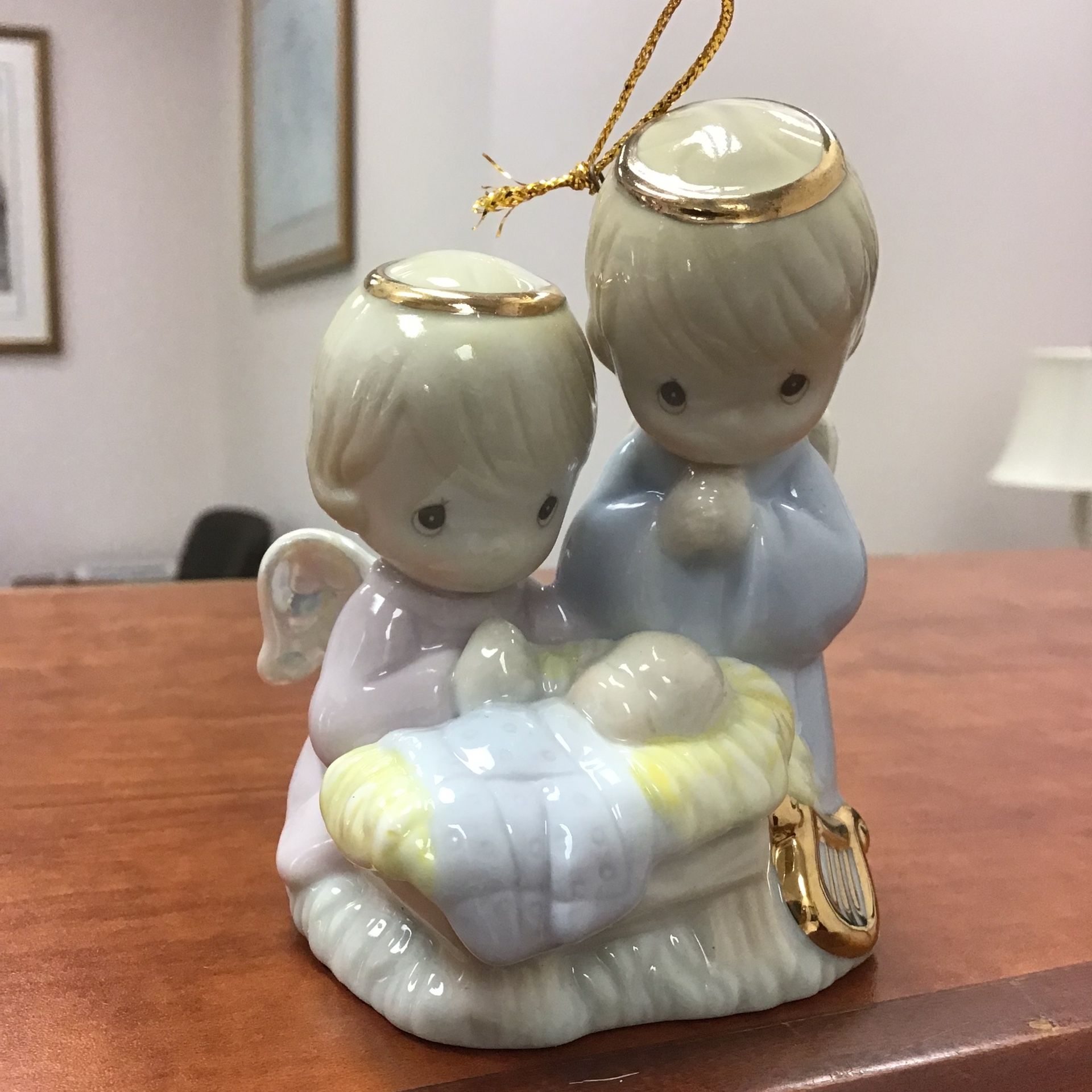NEW Vintage Precious Moments Holy Family Ornament
