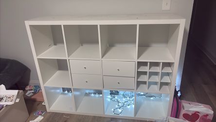 Must Go!  White Multipurpose Shelf
