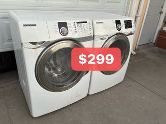 Samsung washer and gas dryer