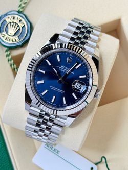 Brand New Rolex Datejust 41 w/ Blue Dial