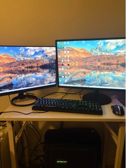 White desk