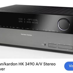 Full Stereo System; Receiver, Remote, Sub-woofer, Speakers