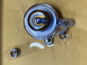 Illinois fighting alumni badge holder