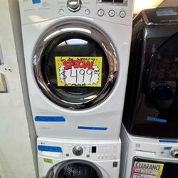 LG Front Load Washer And Dryer Set With Warranty, Free LOCAL DELIVERY Available 