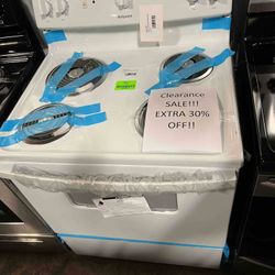 HOTPOINT RBS330DRWW 30-in 4 Elements 5-cu ft Range EB