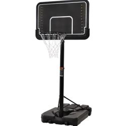 ZNTS Portable Basketball Hoop & Goal with Vertical Jump.