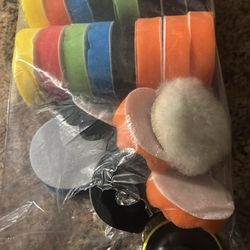 25pcs Drill Buffing Pad Set for Cars - Foam Polishing Kit for Sanding, Waxing & Detailing