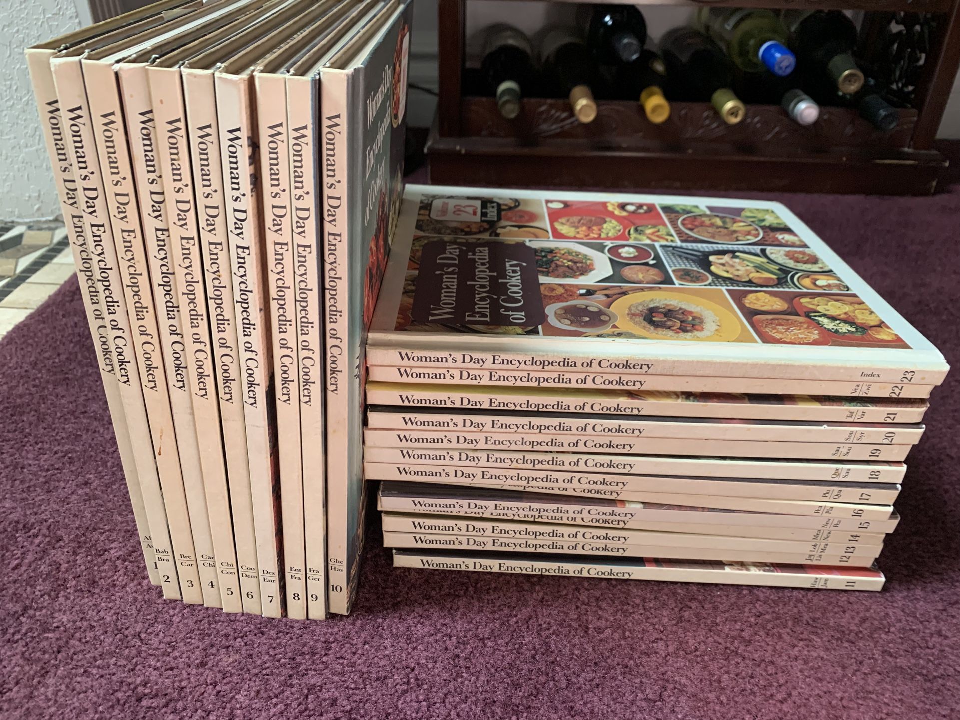 Women’s day encyclopedia of cookery complete 23 books set