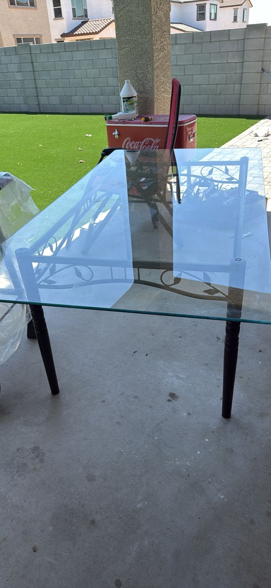Glass Dining Table
