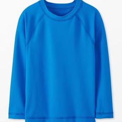 Hanna Andersson Long Sleeve Rash Guard Top size 12 150