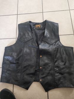Leather Vest