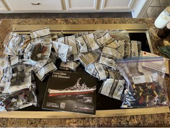 Iowa Class Uss Missouri Battleship Lego Kit 14+ Ages M6320