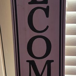 Welcome Sign