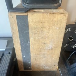 Homemade Wooden Plyo Box 
