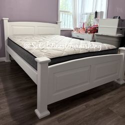 New Queen Bed With Mattress
