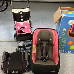 Cosco Convertible Seat And Stroller