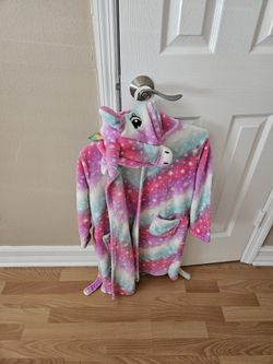 Girls Unicorn Spa Robe 