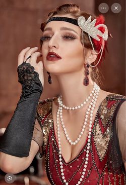 1920s Flapper Costume Accessories Set $5