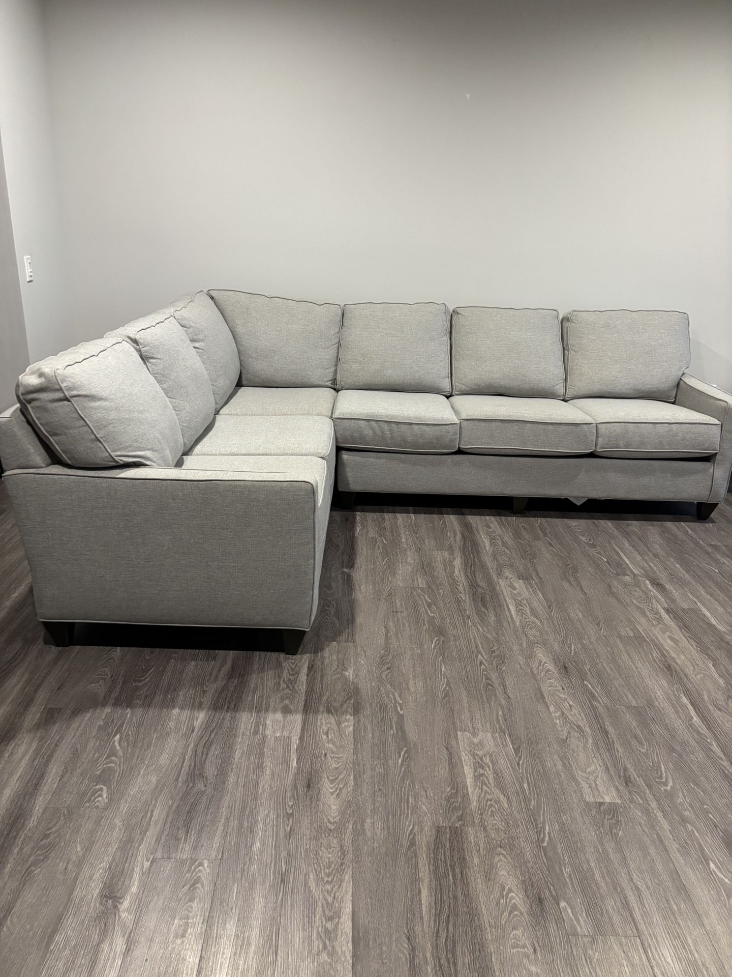 Bassett Sleeper Sofa-Fog Grey- Excellent Condition-$800 OBO