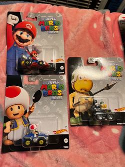Hot Wheels Super Mario Bros. Movie 3-Pack
