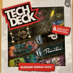 Tech Deck Sk8t Shop Bonus 6 Pack Primitive 