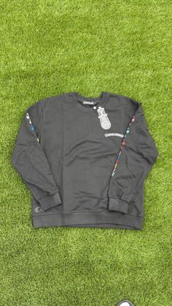 1:1 BLACK CHROME HEARTS CDG RAINBOW CROSS LONGSLEEVE WITH TAGS BRAND NEW