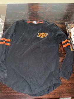 Excellent Condition Women's OSU Black Long Sleeve Tee by PINK size